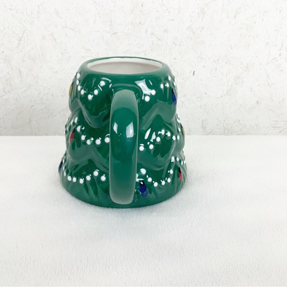 Winter Wonder Lane 3D Christmas Tree Mug 12 Oz Holiday - Picture 5 of 7